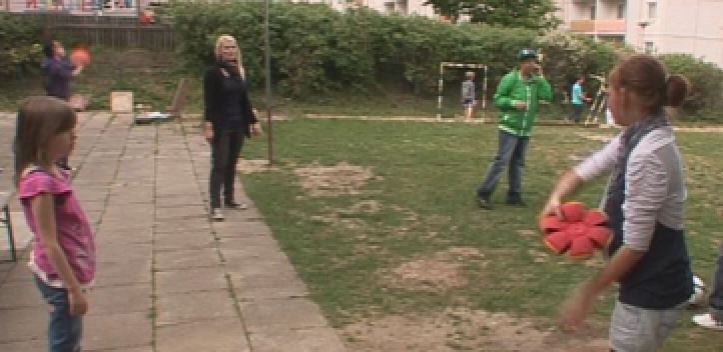 Lobeda: Spielstraße am Kindertag 