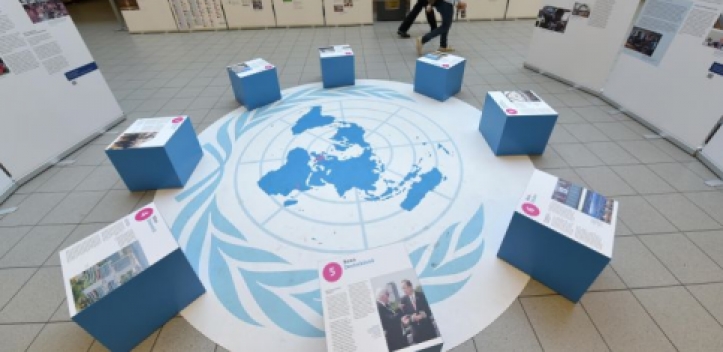 Wanderausstellung: Arbeit der Vereinten Nationen