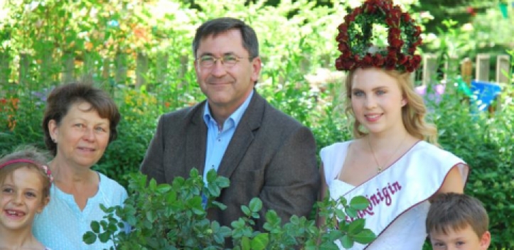 Eine Rose von der Königin