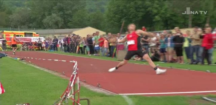 Weltjahresbestleistung: Der Jenaer Speerwerfer Thomas Röhler kam auf 87,91 Meter