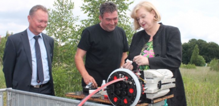 Netzausbau der Telekom in Gera gestartet