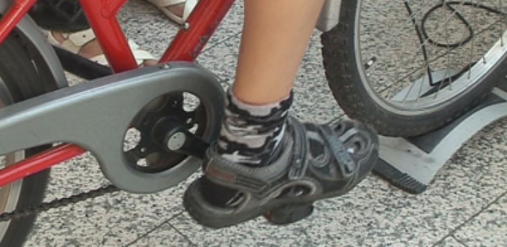 Fahrradkino im Paradies