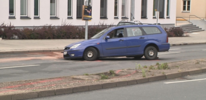 Unfallflucht am Lutherplatz