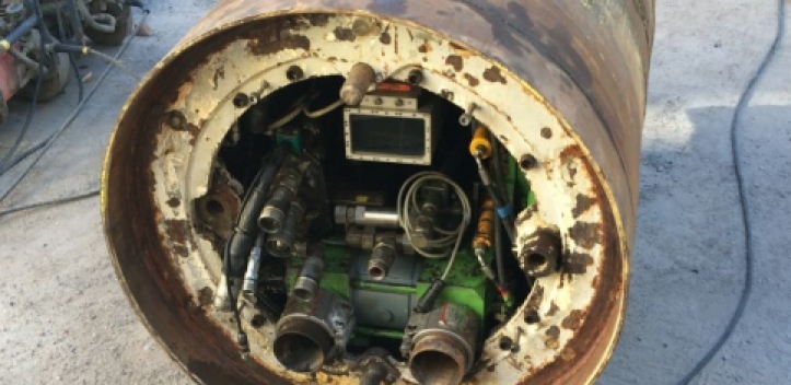 Baustelle Leutragraben: Tunnelbohrer im Einsatz 