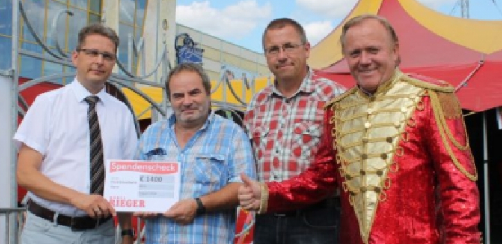 Spende für Geraer Parkeisenbahn