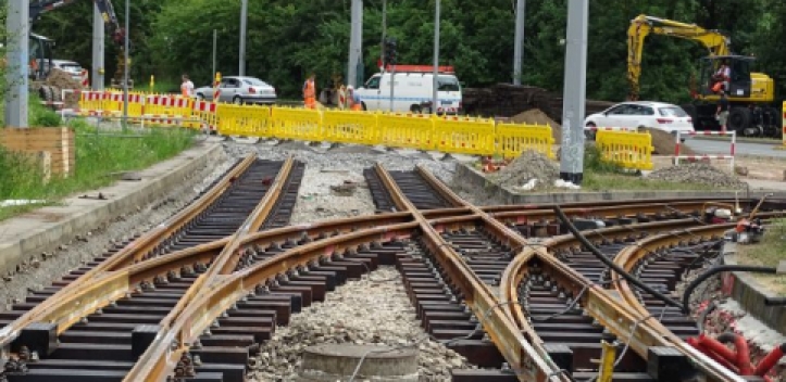 Gleisdreieck Burgau: Baumaßnahmen beendet