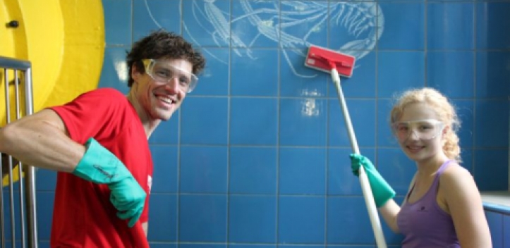 Reinigungs- und Schließzeit im Freizeitbad GalaxSea