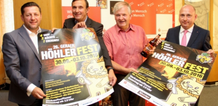 Vier Geraer Feiertage zum 26. Höhlerfest 