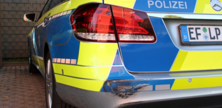 In Hessen gestohlener Pkw in Thüringen sichergestellt