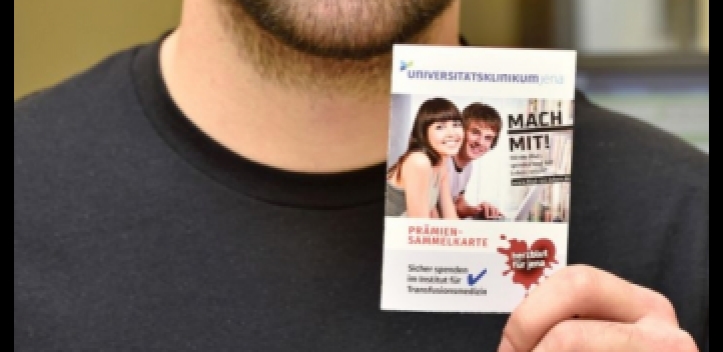 Bonusprogramm für Blutspender am Uni-Klinikum