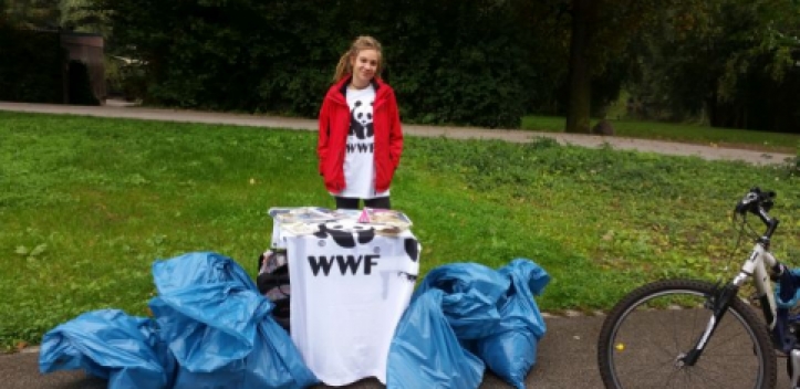 WWF Jugend Thüringen sammelte Plastikmüll