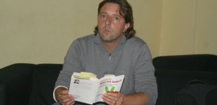 Christoph Ruf liest im Fan-Projekt Jena