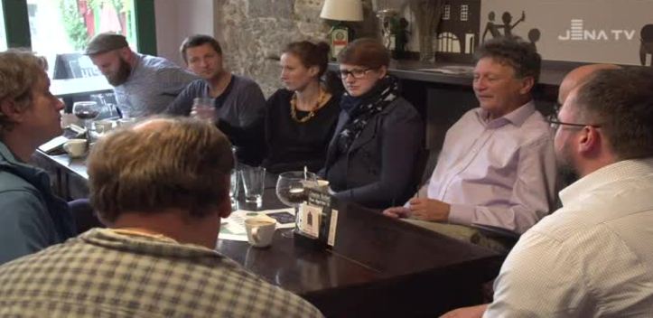 Einladung zur Spendenaktion: Jenaer Bürger riefen die Protest-Initiative „Nazis pro Asyl“ ins Leben