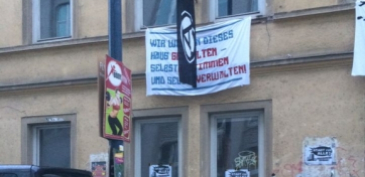 Hausbesetzung in Jena: Polizeigroßeinsatz beendet