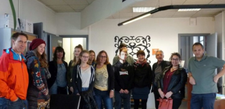 Jenaer Delegation in Aubervilliers