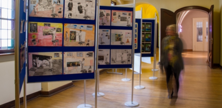 Schülerarbeiten der Wettbewerbe „OTTO 125“ nochmals ausgestellt 