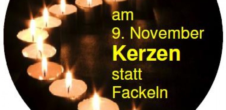 Kerzen statt Fackeln