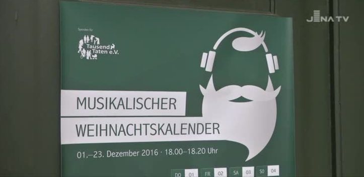 Töne hinter Türchen: Auch in diesem Jahr gibt es wieder einen Musikalischen Adventskalender