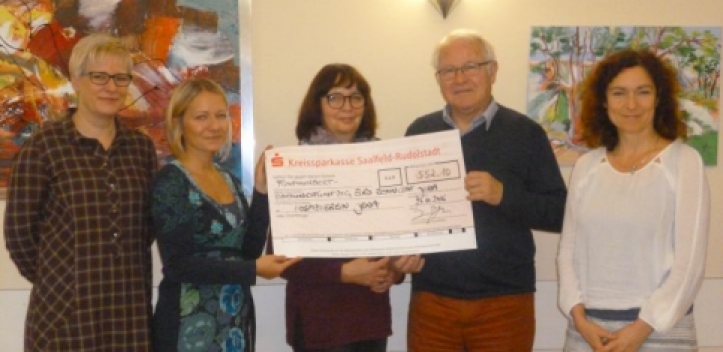 Jenaer Hospizverein: Neuer Vorstand, Freude über Spende