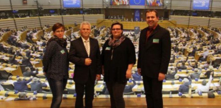 Lehrer der Stoy-Schule zu Gast in Brüssel