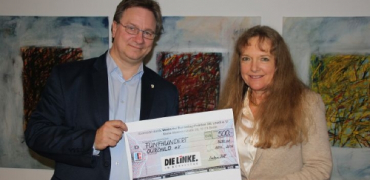 Diätenerhöhung für Zivilbevölkerung in der Ostukraine gespendet