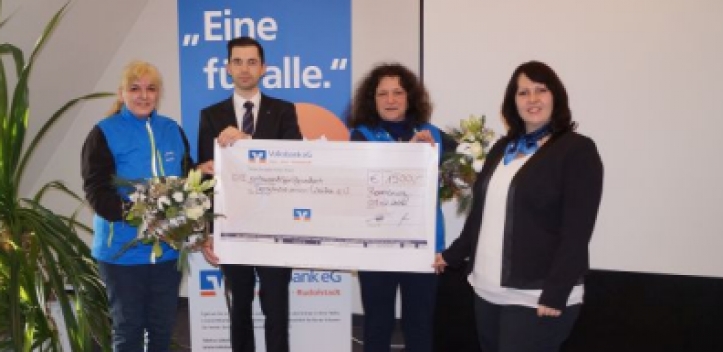 1 500 Euro für Tierschutzverein Weida 