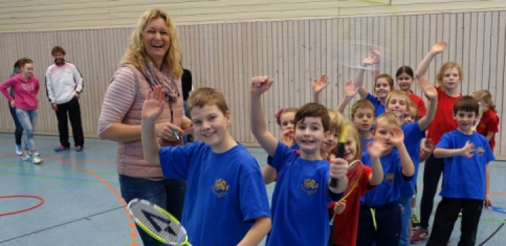 Badminton-Pokalturnier für Grundschulmannschaften 