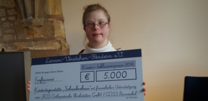 Kinder-Inklusionspreis für Kita des Vereins Querwege 