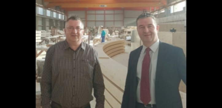 Bundestagsabgeordneter besuchte Firma 