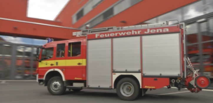 Dezernent besucht Diensthabende am Silvestertag