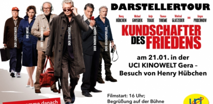 Henry Hübchen zu Gast in der UCI KINOWELT Gera