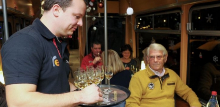 Thema Whisky in der Partybahn 