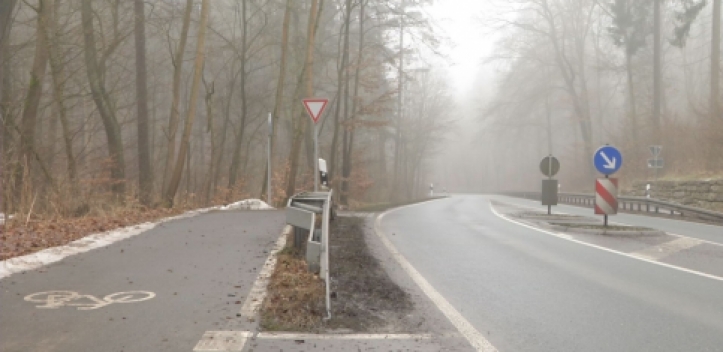 Vollsperrung B 7 im Mühltal ab Nachmittag aufgehoben