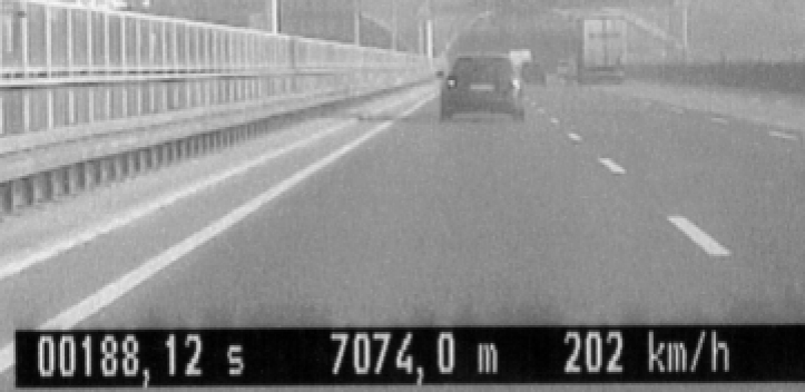 Teure Raserei auf der A 4