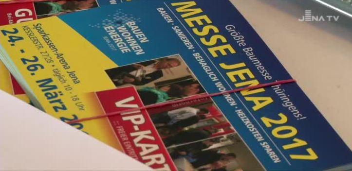 Auf Messeerkundung: Die Schau „JENA 2017“ wird in der Sparkassen-Arena veranstaltet