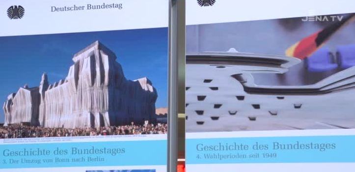 Politisch: Im Burgaupark wurde die „Wanderausstellung Deutscher Bundestag“ eröffnet