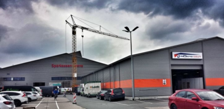 Verbindungsbau in Jena-Burgau