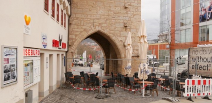 Johannistor ist gesperrt