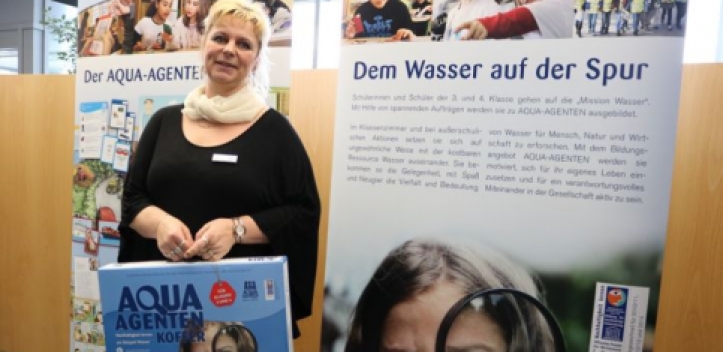 Grundschüler werden Aqua-Agenten