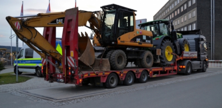 Schwertransport 10 Tonnen zu schwer