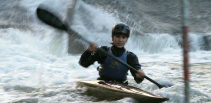 Kanu-Slalom: 1. Lauf zur Mitteldeutschen Meisterschaft 