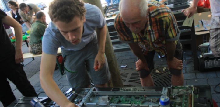 Reparier-Café im Grünen Haus