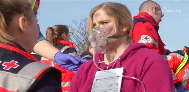 Großübung in Golmsdorf: Feuerwehr und Deutsches Rotes Kreuz probten für den Ernstfall