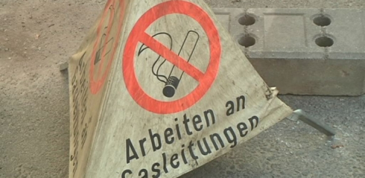 Neue Leitungen in der Schlendorfer Straße