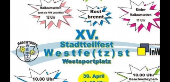 Wohngebietsfest auf dem Westsportplatz