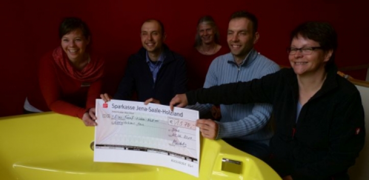 Firmenspende für Geburtshaus Jena