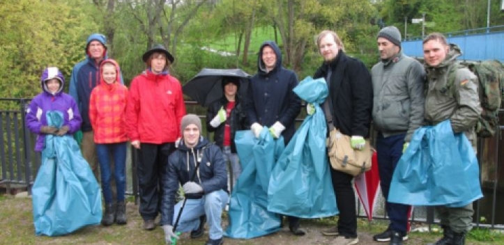 150 Teilnehmer beim Saaleputz 