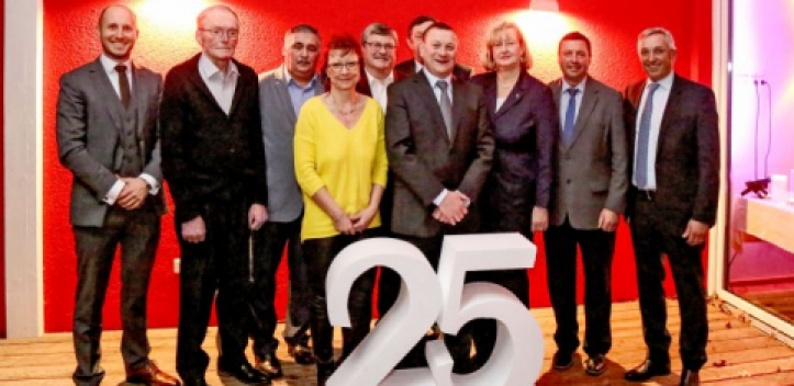 25 Jahre JOMA: Dämmstoff-Spezialist feierte in Gera Jubiläum