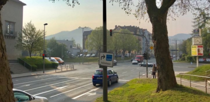 Baumaßnahme Angerkreuzung gestoppt