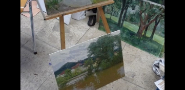 „Europäisches Pleinair Symposium“ im Paradies